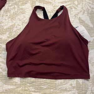 Athleta Conscious Crop Bikini Top Cup A-C ***top only***Size Medium
